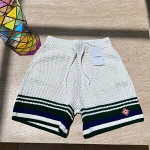 NWT! Men’s Casablanca Crochet Knit Shorts